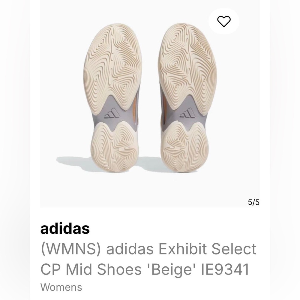 Adidas (WMNS) adidas Exhibit Select
CP Mid Shoes 'Beige' IE9341. NEW - Picture 12 of 12